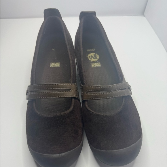 Merrell Plaza Bandeau Chocolate Mary Jane Shoes Size 9.5 - Picture 1 of 8